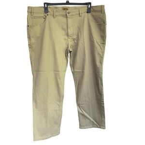THE FOUNDRY SUPPLY CO 48 x 30 Khaki Denim Jeans 5-Pocket Khaki Big Man
